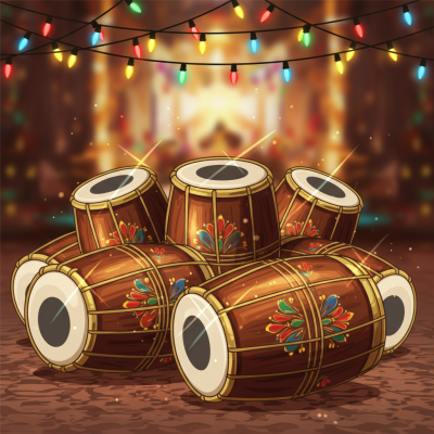Kolatam Drums